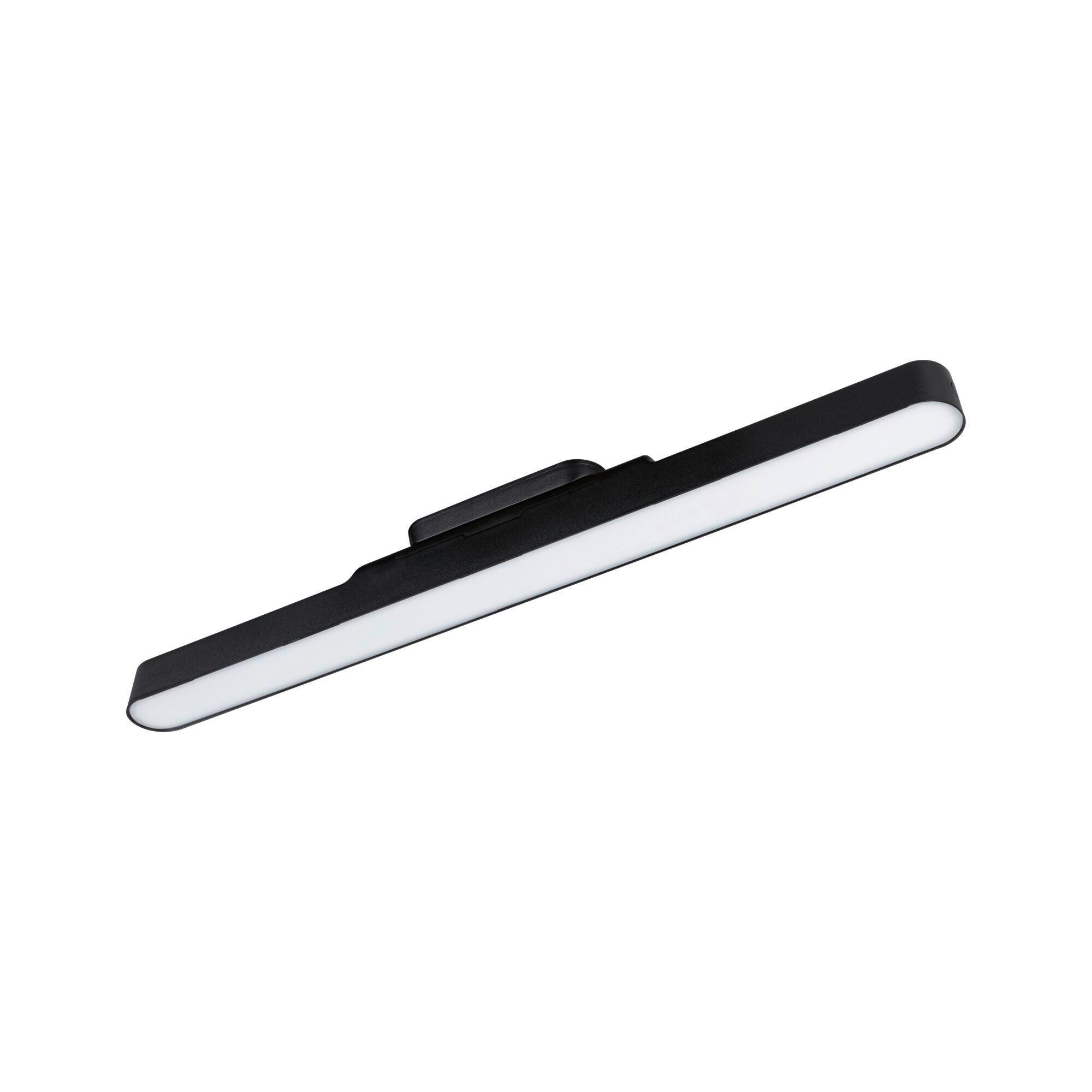 AUFBAULEUCHTE Atalia   - Schwarz, Basics, Kunststoff (40,0/4,0/3,0cm) - Paulmann