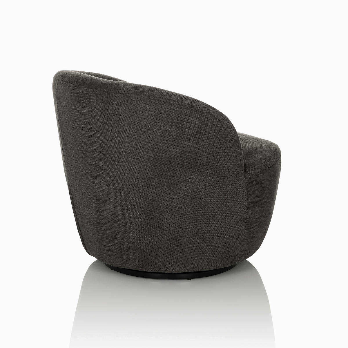LOUNGEFÅTÖLJ  - grå, Modern, textil (65/70/77cm) - MID.YOU