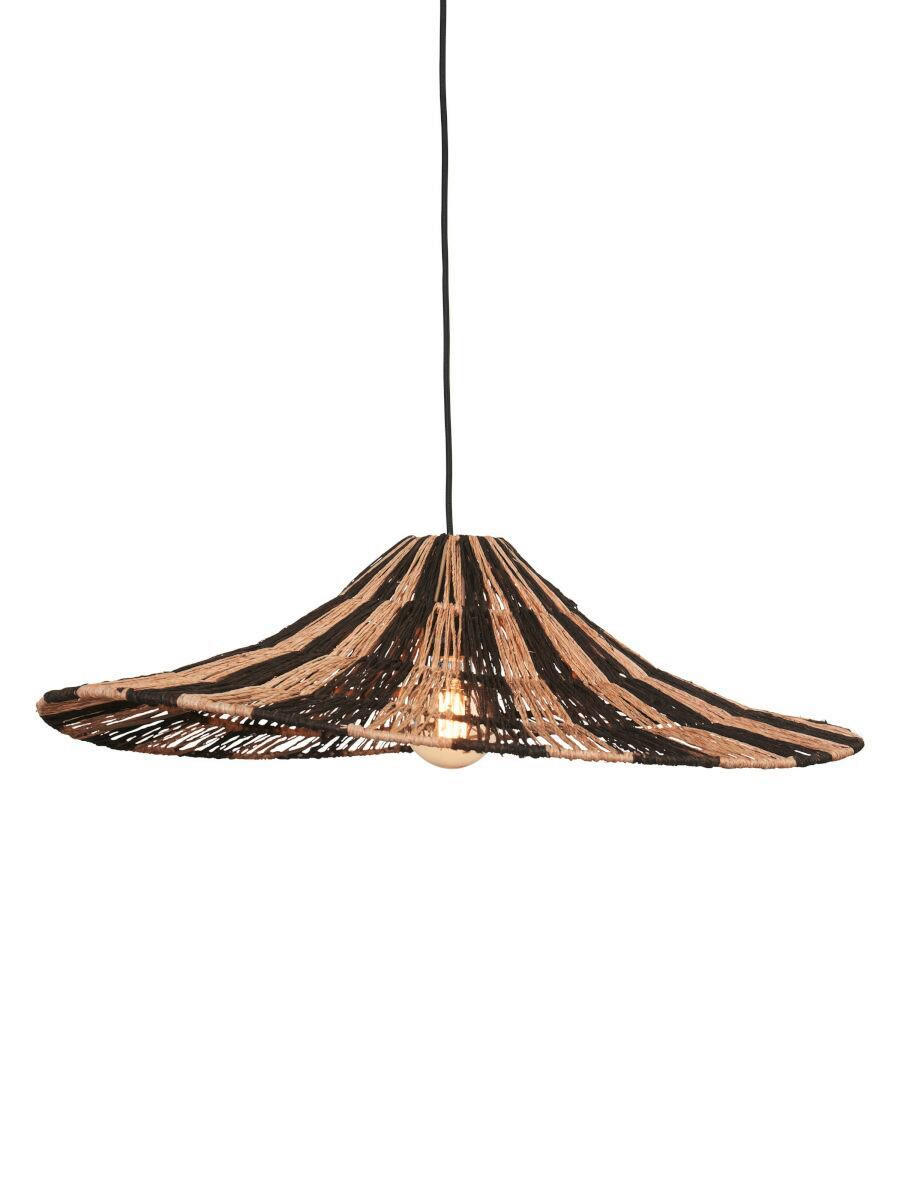 HÄNGLAMPA 65/20 cm  - svart, Basics, textil (65/20cm) - Good & Mojo