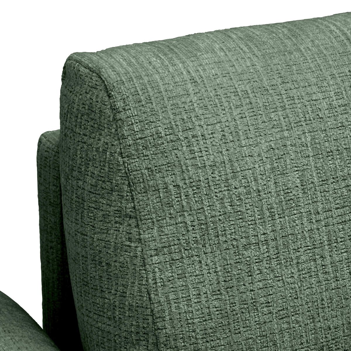 2-SITZER-SOFA in Webstoff Dunkelgrün  - Dunkelgrün/Eichefarben, Modern, Holz/Textil (150/85/92cm) - MID.YOU
