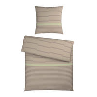 BETTWÄSCHE 2-teilig 135/200 cm  - Beige, Textil (135/200cm) - Bio:Vio