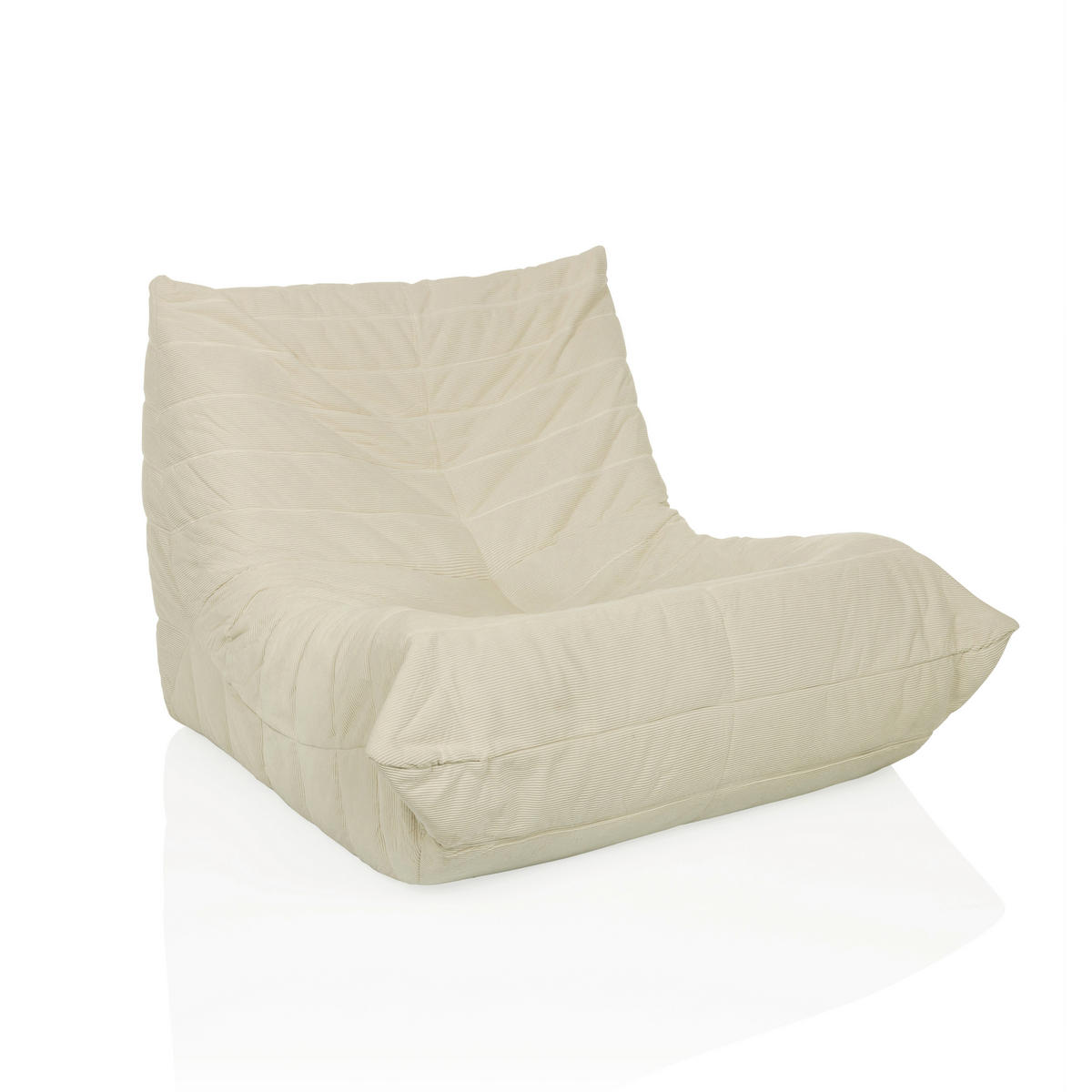 LOUNGESESSEL in Textil Beige  - Beige, MODERN, Textil (90/72/100cm) - MID.YOU