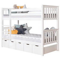 ETAGENBETT 90/200 cm Weiss  - Weiss, Modern, Holz (90/200cm) - MID.YOU