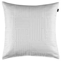 KISSENHÜLLE J!Fine Bars 50/50 cm  - Creme/Weiß, Design, Textil (50/50cm) - Joop!