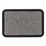 FUßMATTE 40/60 cm Border Star  - Grau, KONVENTIONELL, Kunststoff/Textil (40/60cm) - Esposa