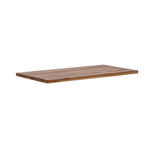 TISCHPLATTE Eiche massiv Eichefarben  - Eichefarben, Design, Holz (160/90/6cm) - Waldwelt