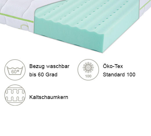 JUGENDMATRATZE - Basics, Textil (120/200cm) - Träumeland