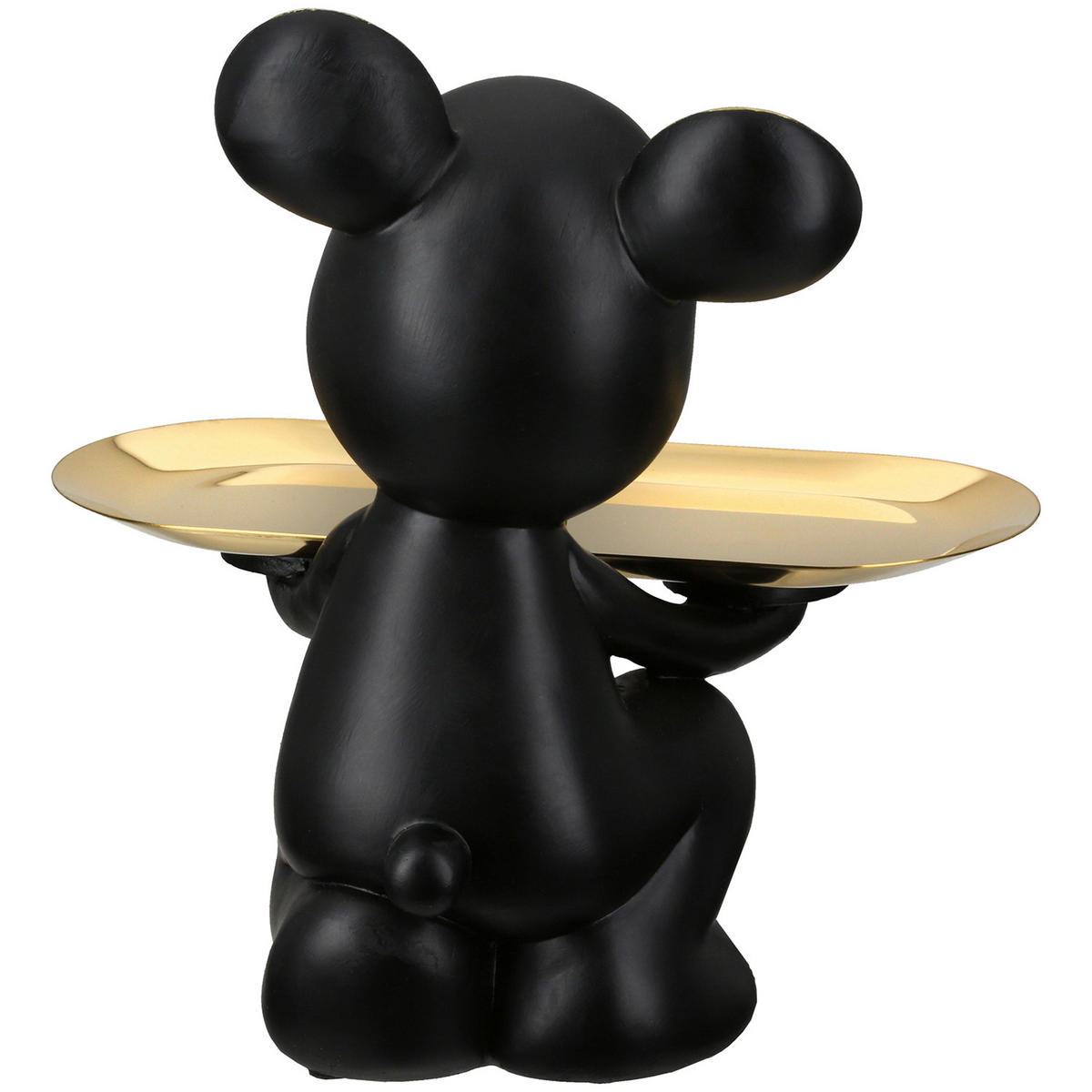 DEKOBÄR - Schwarz, Basics, Kunststoff (23/23,5/14cm)