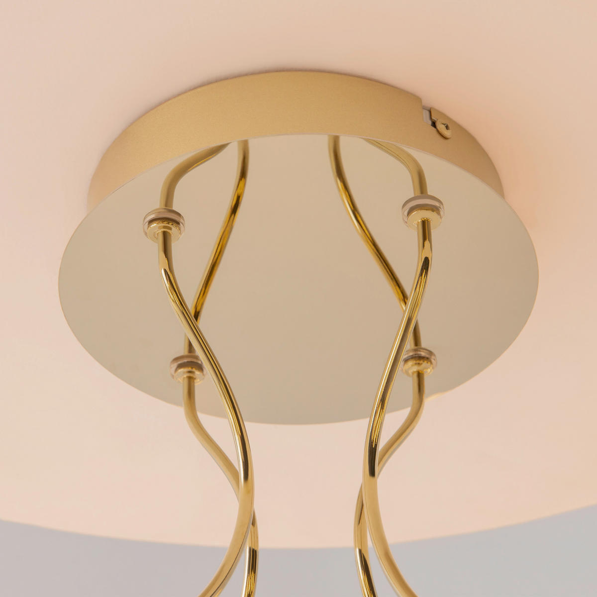 DECKENLEUCHTE Deckenleuchte 80/80/80 cm  - Goldfarben, Design, Metall (80/80/80cm) - MAYTONI
