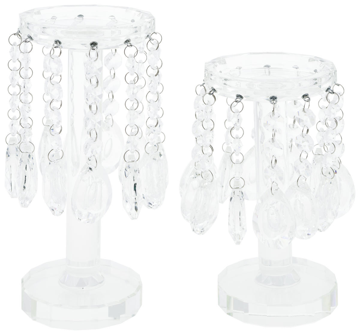 SVÍCEN NA ČAJOVOU SVÍČKU, sklo - čiré, Trend, sklo (9,5/18cm) - Ambia Home