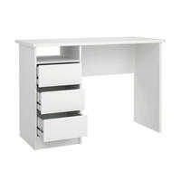 SCHREIBTISCH 110/48,5/76 cm  in Weiß  - Weiß, MODERN, Holzwerkstoff (110/48,5/76cm) - MID.YOU