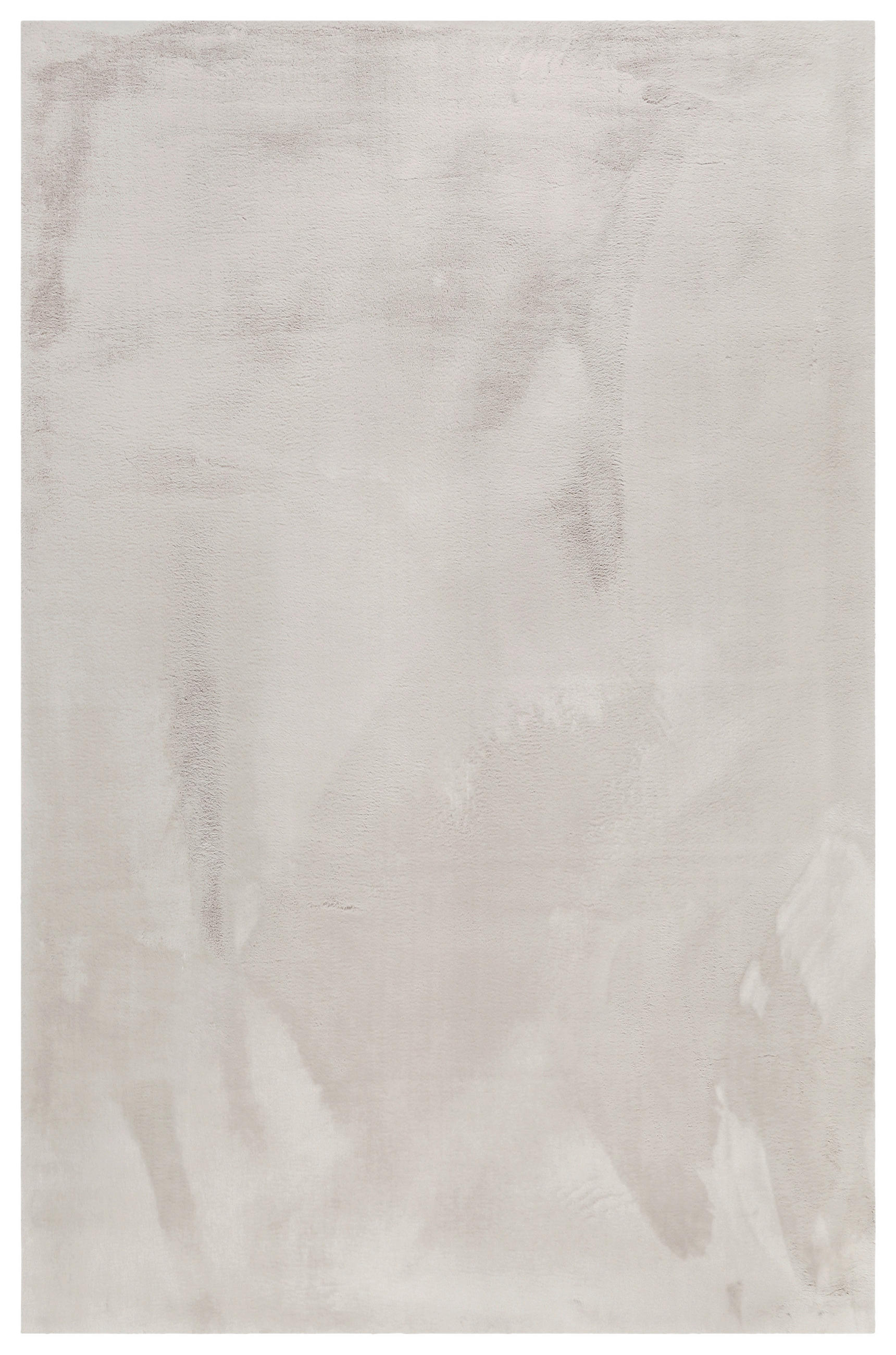 Hochflorteppich Alice Hellgrau 70x140 cm