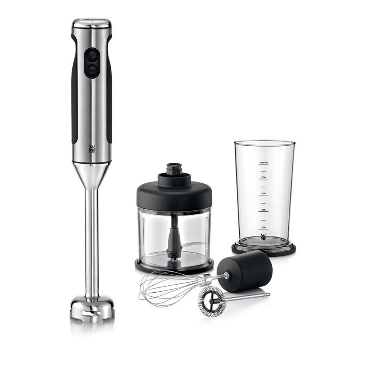 STAVMIXERSET Lineo  - stålfärgad, Design, metall (42cm) - WMF