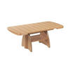 COUCHTISCH in Holzwerkstoff 90-131/65/56-75 cm  - Eichefarben, Konventionell, Holzwerkstoff (90-131/65/56-75cm) - Venda