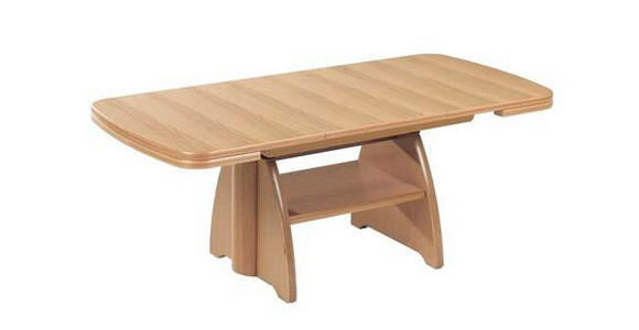 COUCHTISCH in Holzwerkstoff 90-131/65/56-75 cm  - Eichefarben, KONVENTIONELL, Holzwerkstoff (90-131/65/56-75cm) - Venda