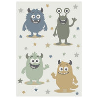 KINDERTEPPICH 80/150 cm  - Multicolor, Trend, Textil (80/150cm) - Ben'n'jen