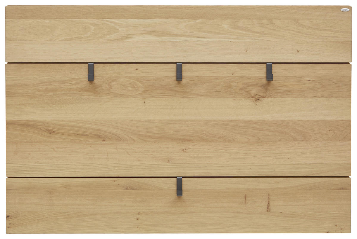 GARDEROBENPANEEL  in 96/63,9/5,2 cm  - Eichefarben, Natur, Holz (96/63,9/5,2cm) - Voglauer