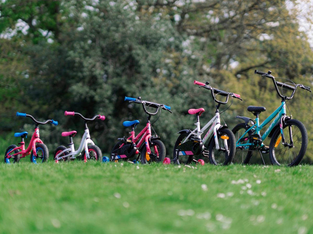 KINDERFAHRRAD 10 Zoll  - Pink, Basics, Metall (47/55/75cm)