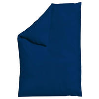 BETTDECKENBEZUG KNITTED JERSEY Jersey  - Dunkelblau, Basics, Textil (135-140/200cm) - Schlafgut