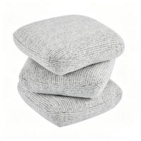HOCKER in Textil Beige  - Beige, KONVENTIONELL, Textil (55/45/55cm) - Xora