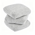 HOCKER in Textil Beige  - Beige, KONVENTIONELL, Textil (55/45/55cm) - Xora