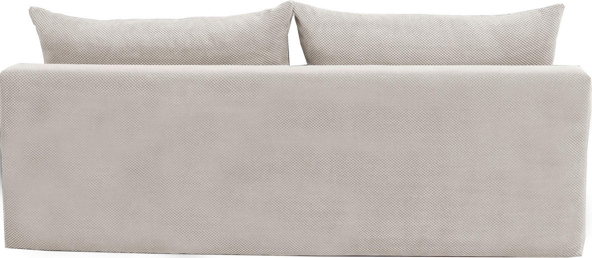 TROSJED NA RAZVLAČENJE tekstil  prirodne boje    - prirodne boje/crna, Design, tekstil (213/89/105cm) - Novel