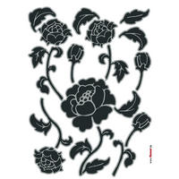 DEKORSTICKERS 50/70 cm     - klar/svart, Natur, plast (50/70cm)