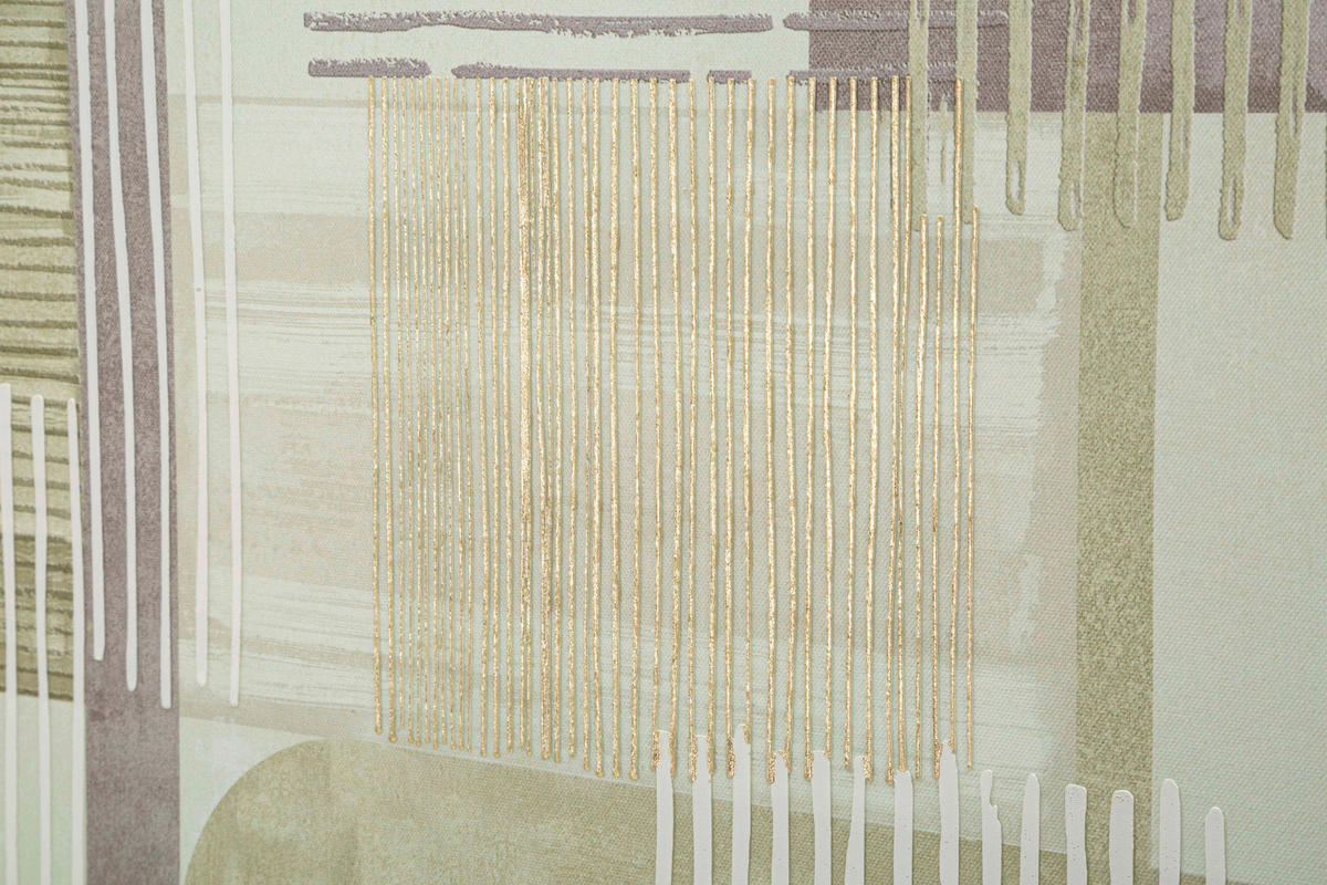 LEINWANDBILD  - Goldfarben, Basics, Holz/Kunststoff (60/60/3cm)