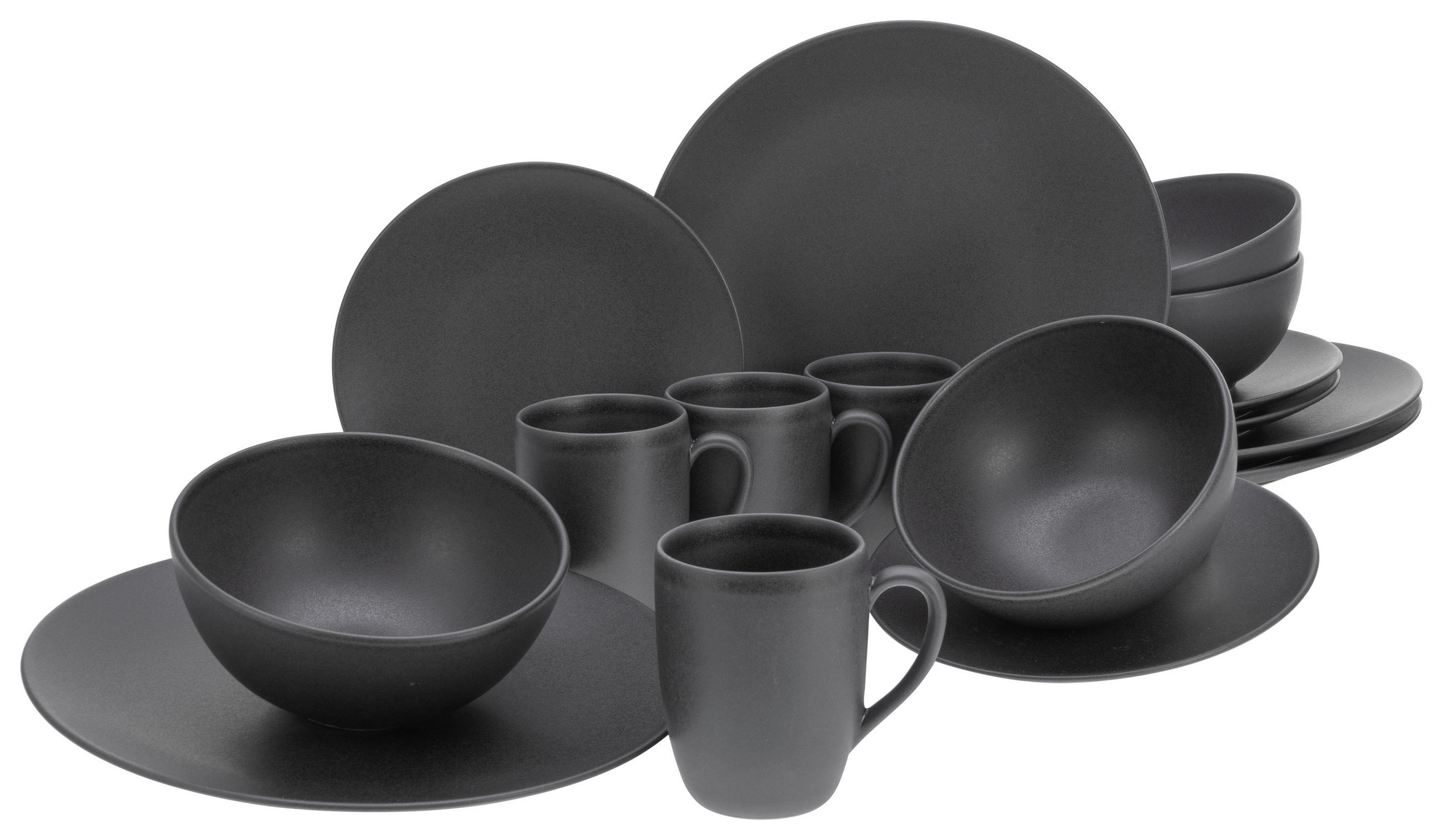 KOMBI SERVIS Soft Touch Black   - crna, Trend, keramika - Creatable