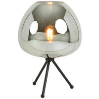 TISCHLEUCHTE 30/43 cm  - Grau, Design, Glas (30/43cm) - Light & Living