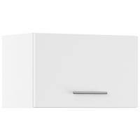 KÜCHENOBERSCHRANK 60/35,7/34,2 cm  in Weiß  - Edelstahlfarben/Weiß, Basics, Holzwerkstoff/Metall (60/35,7/34,2cm) - Impuls