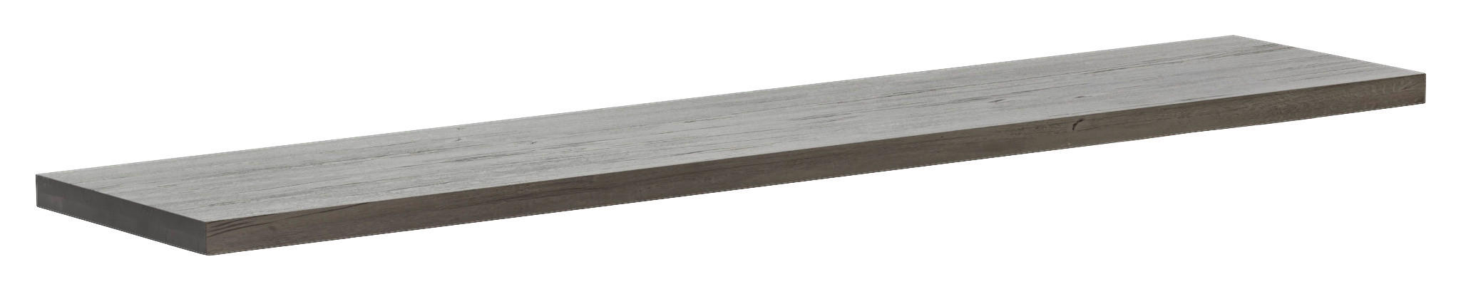 SITZBANKPLATTE 220/6/40 cm  - Eichefarben/Grau, Design, Holz (220/6/40cm) - Waldwelt
