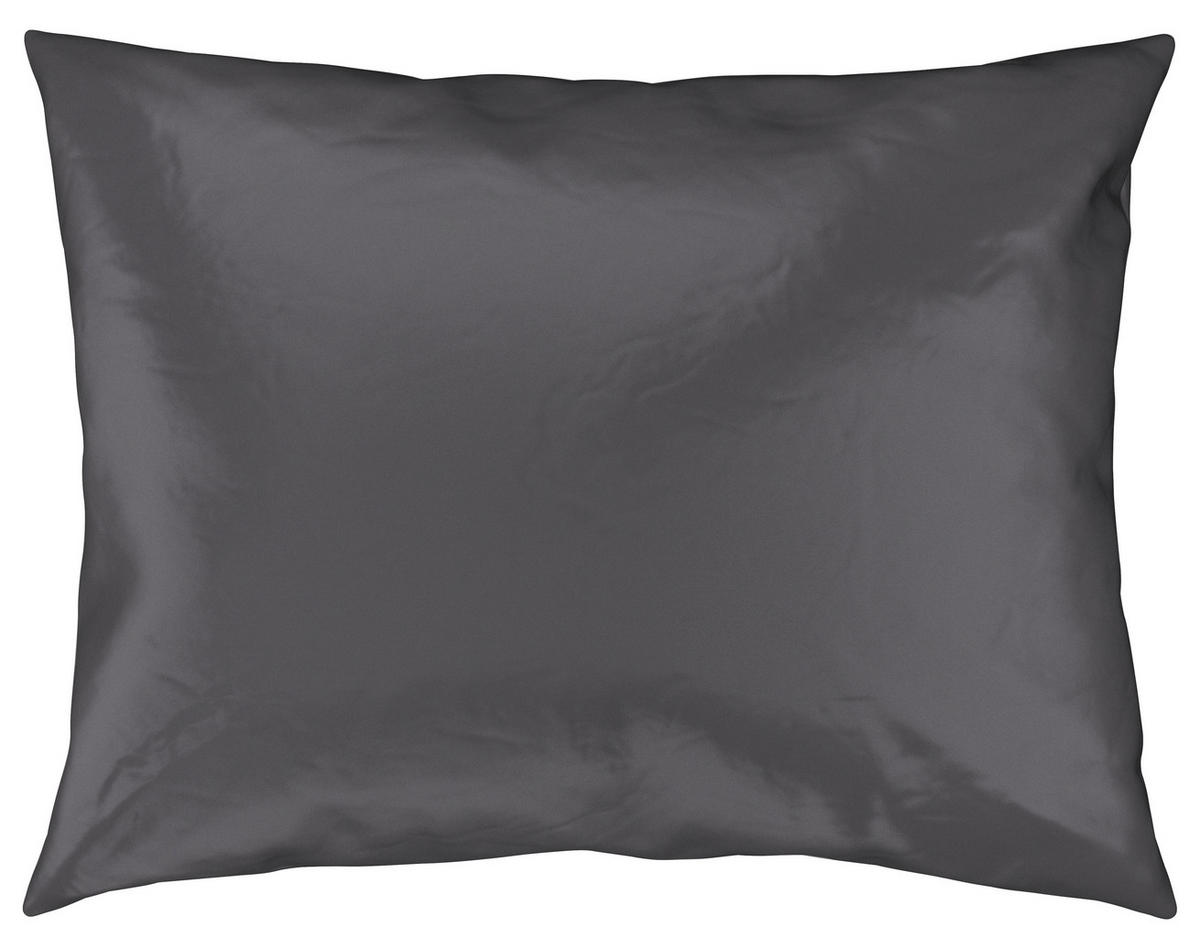 POVLEČENÍ, satén, šedá, 140/200 cm - šedá, Natur, textil (140/200cm) - Bio:Vio