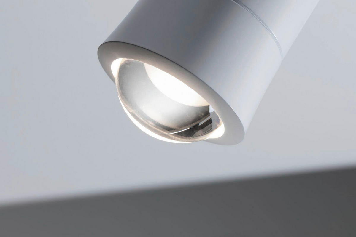 SCHIENENSYSTEM-STRAHLER URail Tarie 15,9/16,05 cm  - Weiß, Basics, Kunststoff (15,9/16,05cm) - Paulmann