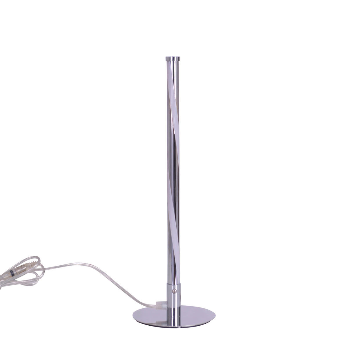 LED-TISCHLEUCHTE 13,5/40 cm   - Chromfarben, Design, Kunststoff/Metall (13,5/40cm) - Näve