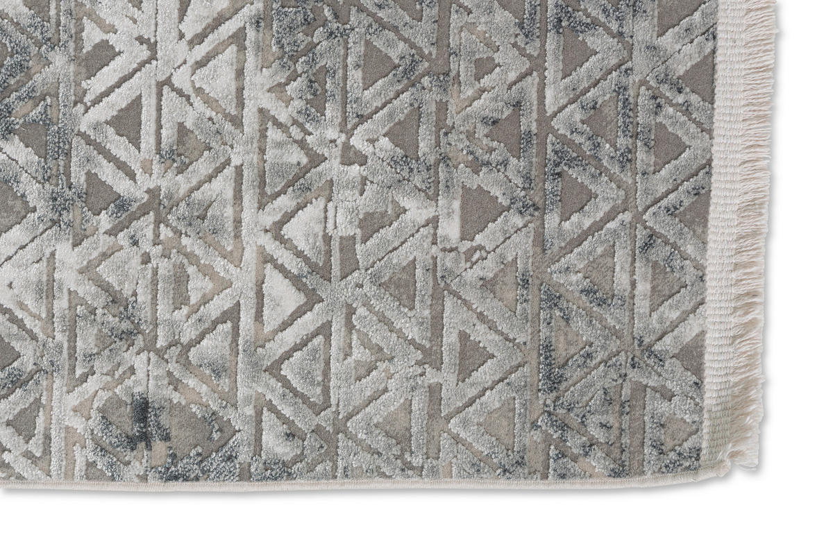 WEBTEPPICH 80/150 cm Vision Anthrazit, Grau  - Anthrazit/Grau, Design, Textil (80/150cm) - Schöner Wohnen