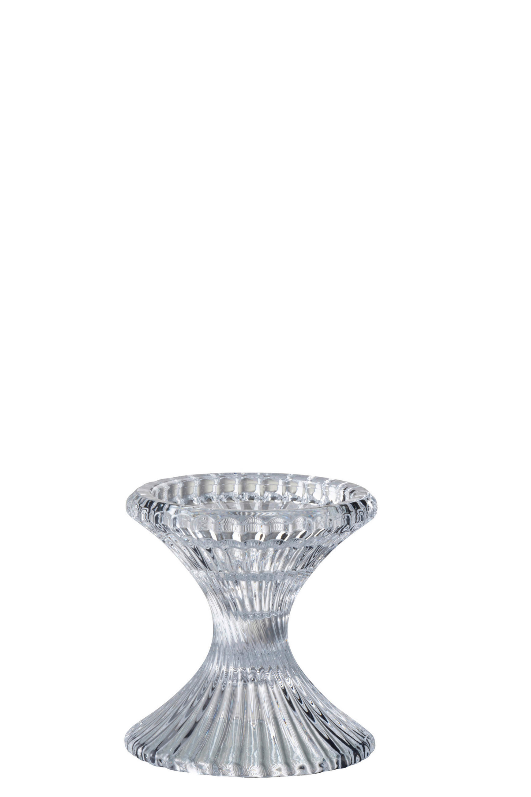 KERZENHALTER - Transparent, Basics, Glas (10/10/10cm) - Ambia Home