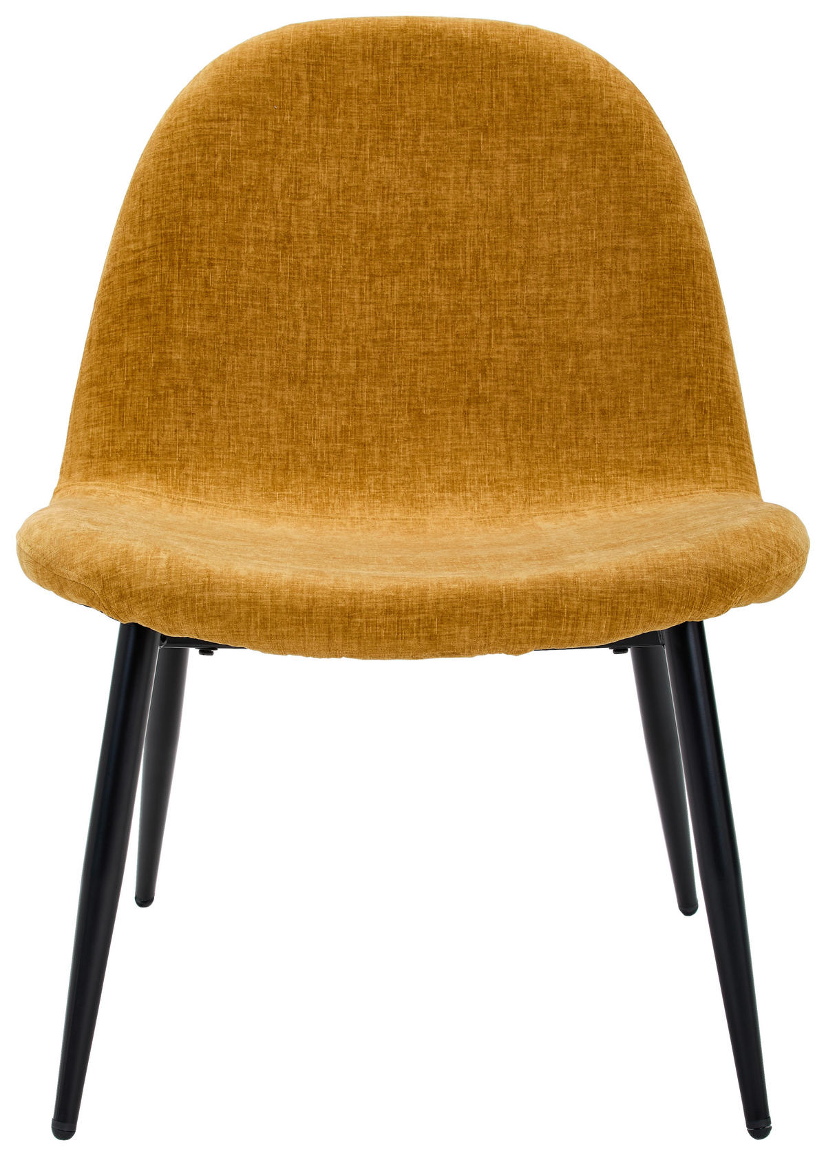KŘESLO, dřevo, kov, textil, žlutá, černá - černá/žlutá, Design, kov/dřevo (63/82/74cm) - Livetastic