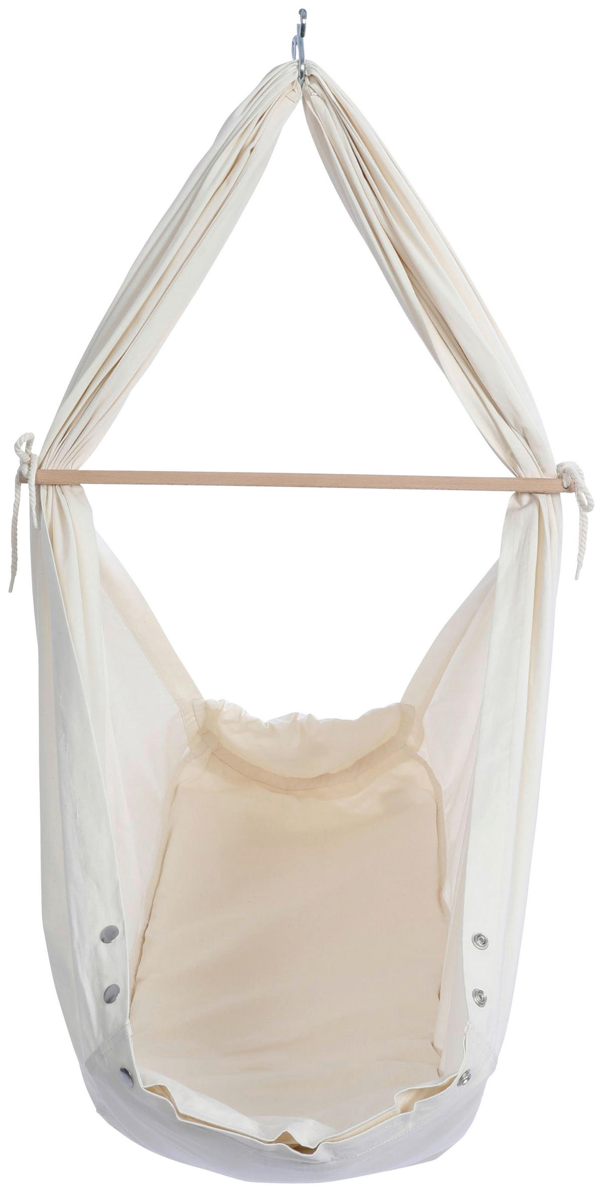 FEDERWIEGE   - Beige, Basics, Textil (35/45/18cm) - swing2sleep