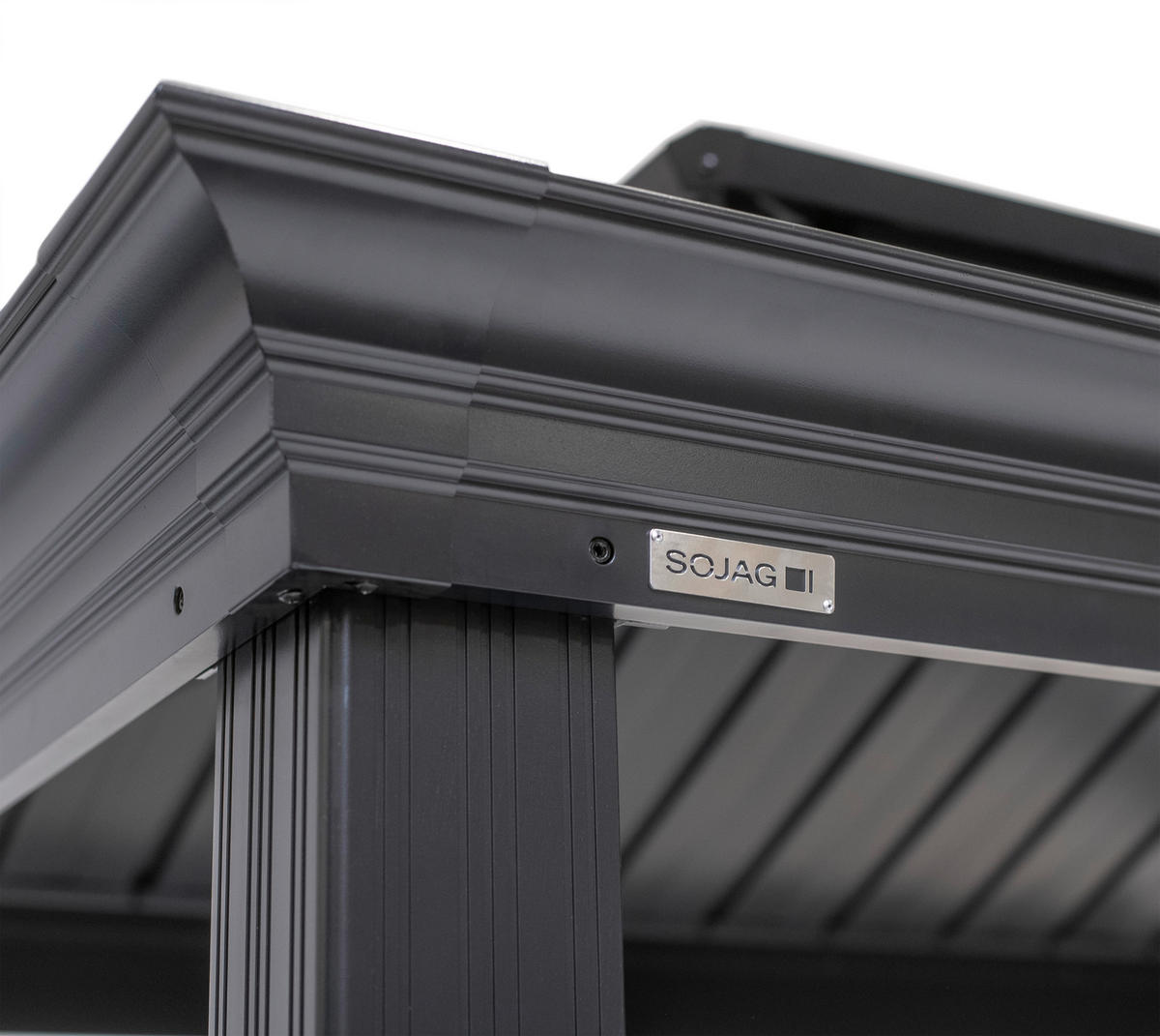 PAVILLON 292/262/179 cm   - Anthrazit, Basics, Metall (292/262/179cm)