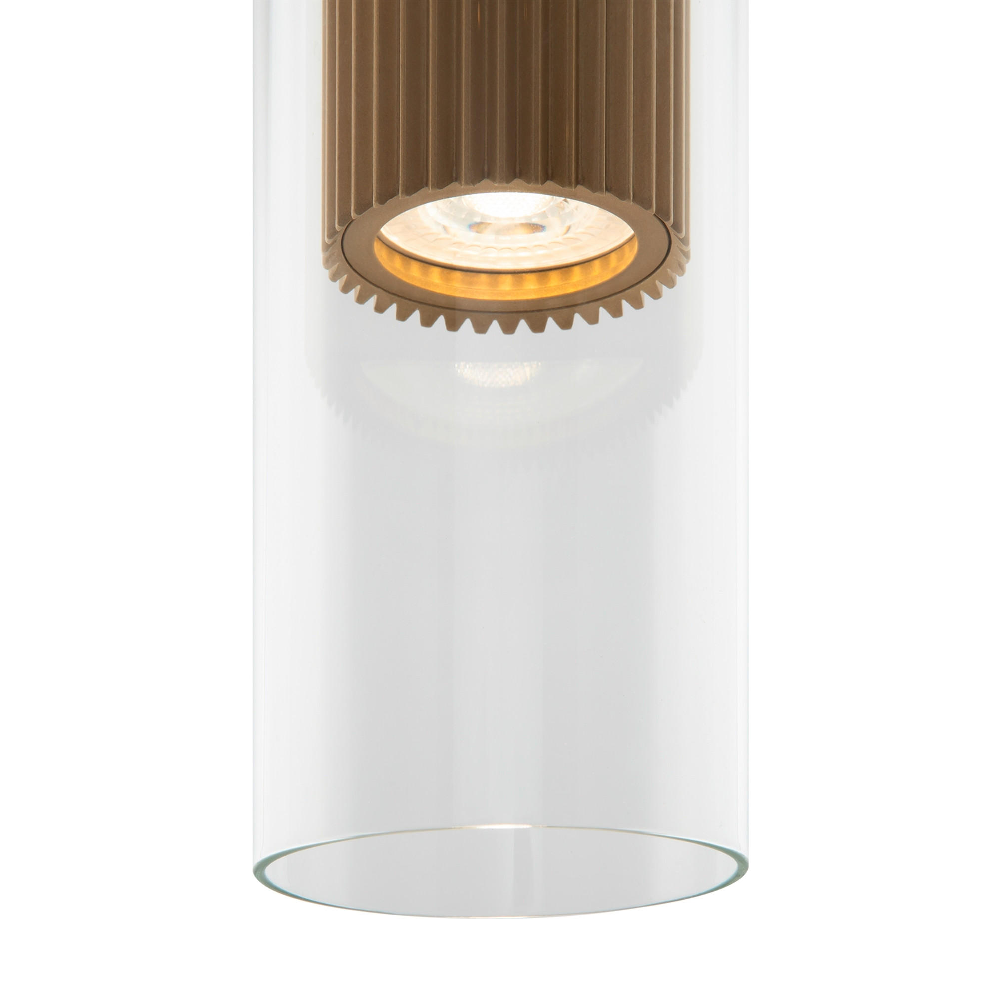 PENDELLEUCHTE 8/32 cm    - Transparent/Goldfarben, Trend, Glas/Metall (8/32cm) - MAYTONI