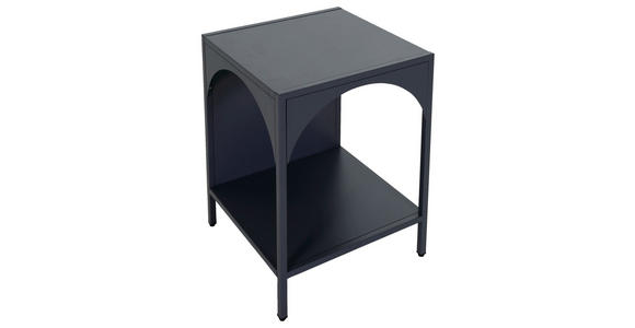 BEISTELLTISCH 35/35/52 cm Grau rechteckig  - Grau, Design, Metall (35/35/52cm) - Landscape