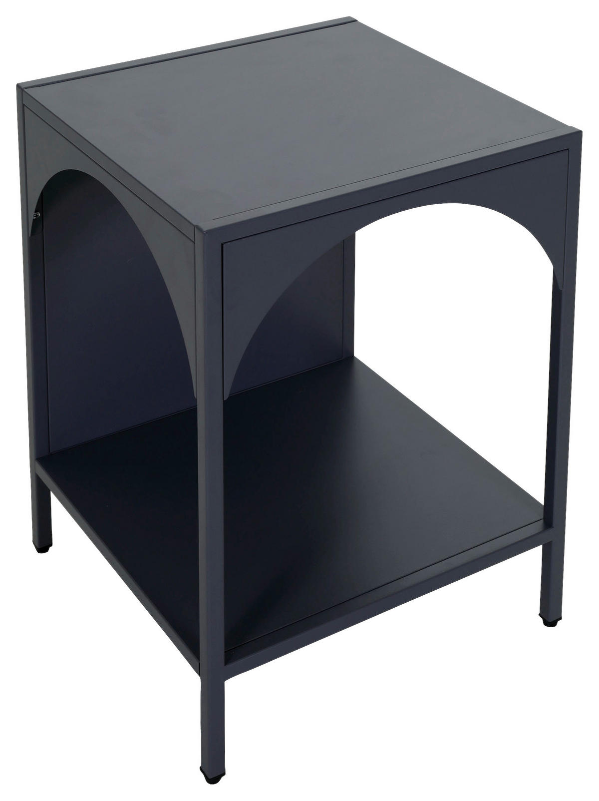 BEISTELLTISCH 35/35/52 cm Grau rechteckig  - Grau, Design, Metall (35/35/52cm) - Landscape