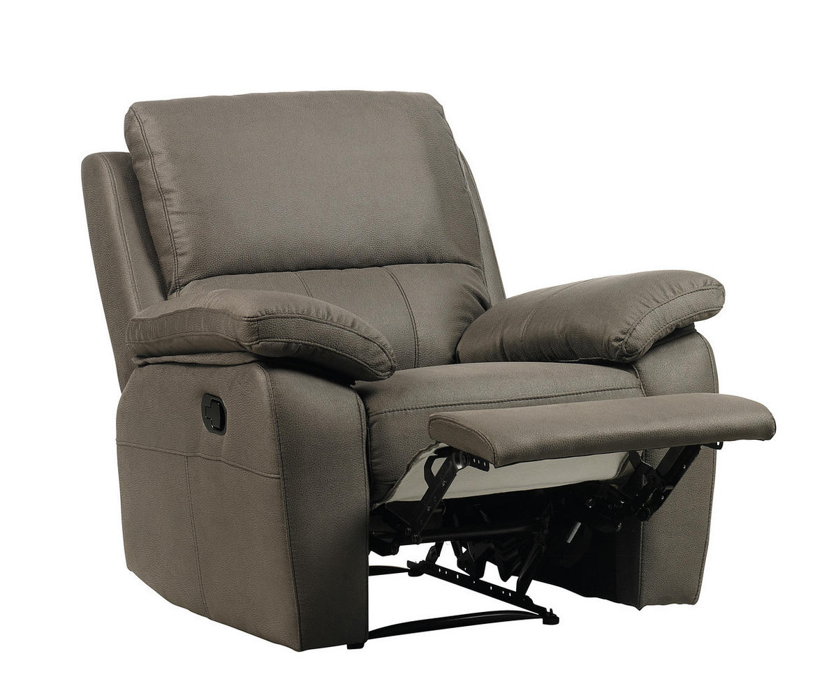 Sitzgarnitur inkl. Funktionen Flachgewebe Braun  - Braun, KONVENTIONELL, Kunststoff/Textil (198/149/94/95/99cm) - Xora
