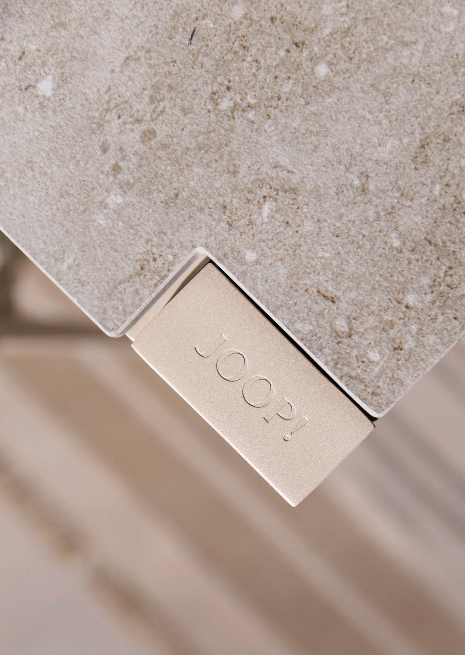 Thumbnail - Joop! Tischgestell, Creme, Metall, eckig, 95x74x160 cm, Gartenmöbel, Gartentische, Gartentische