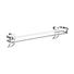 HANDTUCHSTANGE - Edelstahlfarben, Basics, Metall (40/8/8,5cm) HANDTUCHSTANGE - Edelstahlfarben, Basics, Metall (40/8/8,5cm)