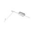 LED-DECKENLEUCHTE - Chromfarben, Design, Metall (125/9cm) LED-DECKENLEUCHTE - Chromfarben, Design, Metall (125/9cm)