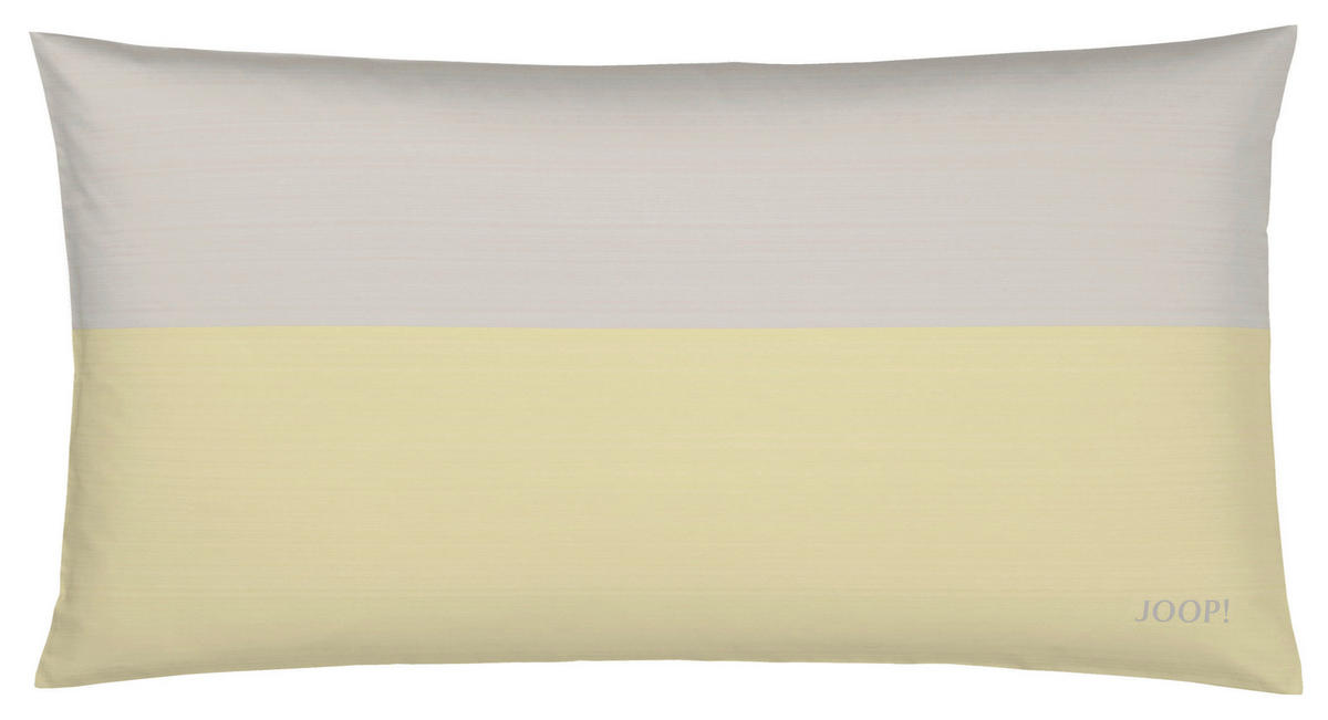 KISSENHÜLLE Split 80/40 cm  - Gelb, Design, Textil (80/40cm) - Joop!