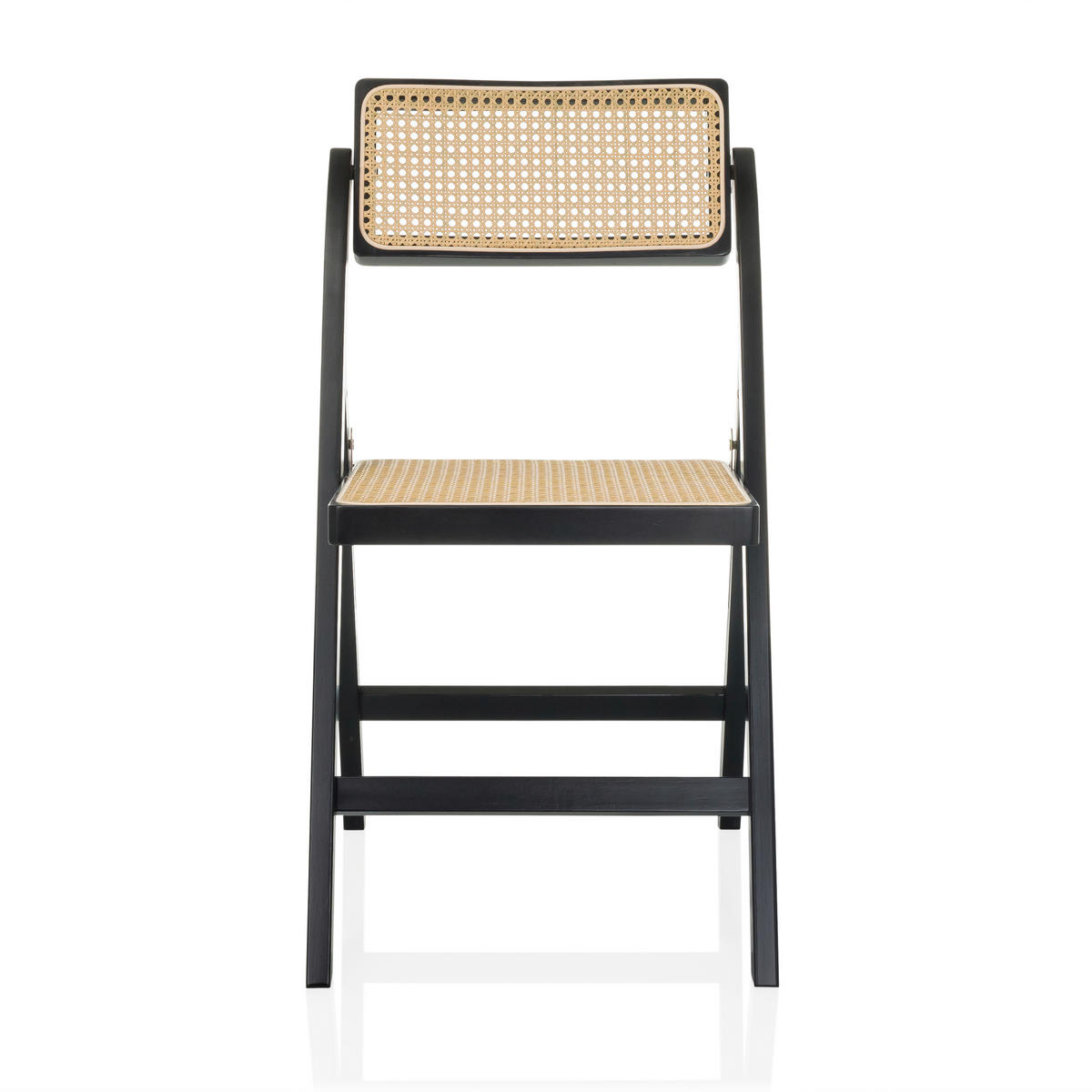 FÄLLSTOL i trä brun, svart  - brun/svart, Modern, trä (45,5/83,5/45cm) - MID.YOU