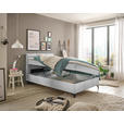 BOXBETT 120/200 cm  in Hellgrau  - Hellgrau, Basics, Holzwerkstoff/Textil (120/200cm) - Xora